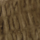 Harper Soft Ruched Pattern Faux Fur Throw Rug 127 x 152 cm Brown – view 3