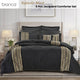 Bianca Raffaello Black 6 Pcs Jacquard Comforter Set Queen/King – view 2