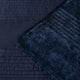 Bianca Cyrano Indigo Soft Velvet Polyester Quilted Coverlet Set Super King – view 5