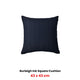 Bianca Burleigh Ink Square Filled Cushion 43 x 43cm – view 2