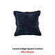 Bianca Cyrano Indigo Square Filled Cushion 43 x 43cm – view 2