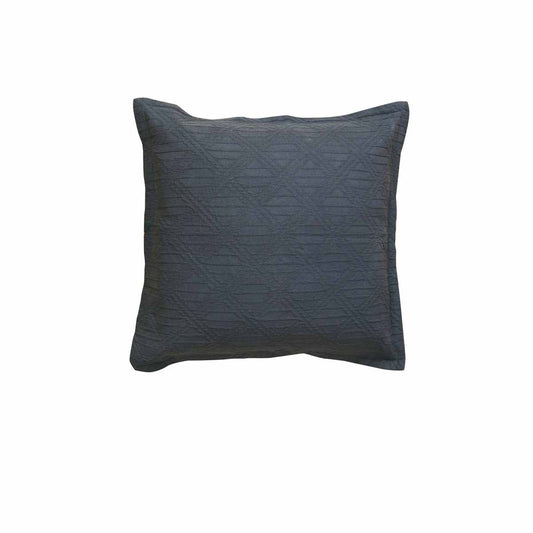 Bianca Hallston Charcoal Square Filled Cushion 43 x 43cm - Auzzistore