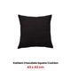 Bianca Kahlani Chocolate Waffle Square Filled Cushion 43 x 43cm – view 2