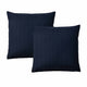 Bianca Pair of Burleigh Ink European Pillowcases 65 x 65cm