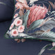Bianca Balwyn Navy Cotton Sateen Botanical Quilt Cover Set Queen – view 4