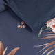 Bianca Balwyn Navy Cotton Sateen Botanical Quilt Cover Set Queen – view 5