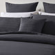 Bianca Kahlani Charcoal Waffle Quilt Cover Set Single – view 3