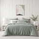 Bianca Kahlani Sage Waffle Quilt Cover Set Single