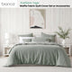 Bianca Kahlani Sage Waffle Quilt Cover Set Single – view 2