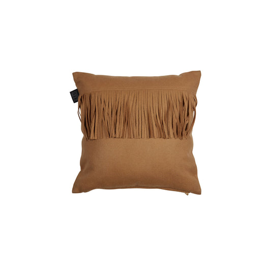 KAAT Amsterdam Frey Brown Square Filled Cushion 40cm x 40cm - Auzzistore