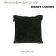 KAAT Amsterdam Jits Green Square Filled Cushion 45cm x 45cm – view 2