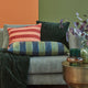 KAAT Amsterdam Jits Green Square Filled Cushion 45cm x 45cm – view 4