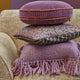 KAAT Amsterdam Jonine Lilac Square Filled Cushion 45cm x 45cm – view 4