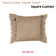 KAAT Amsterdam Jonine Sand Square Filled Cushion 45cm x 45cm – view 2