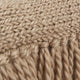 KAAT Amsterdam Jonine Sand Square Filled Cushion 45cm x 45cm – view 3