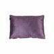 KAAT Amsterdam Boline Aubergine Velvet Oblong Filled Cushion 40cm x 60cm