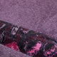 KAAT Amsterdam Boline Aubergine Velvet Oblong Filled Cushion 40cm x 60cm – view 3