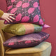 KAAT Amsterdam Boline Aubergine Velvet Oblong Filled Cushion 40cm x 60cm – view 6