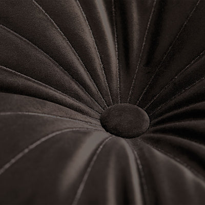 KAAT Amsterdam Mandarin Brown Round Filled Cushion 40cm Diameter