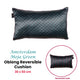 KAAT Amsterdam Meja Green Reversible Oblong Filled Cushion 30cm x 50cm – view 2