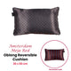 KAAT Amsterdam Meja Red Reversible Oblong Filled Cushion 30cm x 50cm – view 2