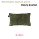 KAAT Amsterdam Spartan Green Animal Print Oblong Filled Cushion 30cm x 50cm – view 2