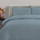 Ardor Rowe Teal Textured Seersucker Quilt Cover Set King – view 3