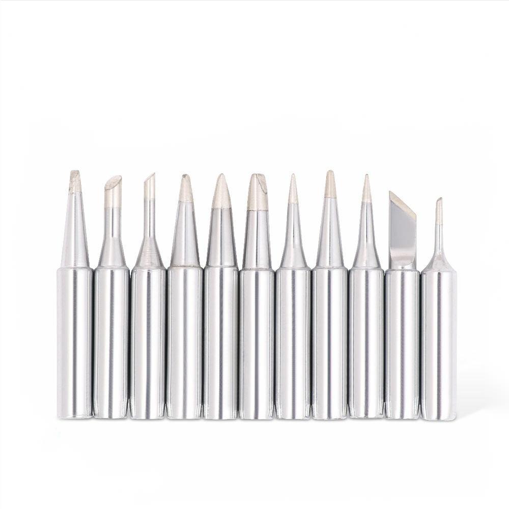 Hakko Compatible 11Pc Soldering Iron Tips Set, Lead-Free, Fits 900M, 936, 937, X-Tronic Models (Except 3010-XTS)
