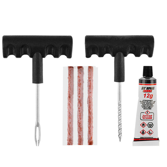 2packs x 6Pcs Tyre Repair Kit Tire Puncture Emergency Tools Set Motorcycle Bike Car AU - Auzzistore