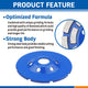 Diamond Grinding Wheel 4.5" 115mm, 22mm Hole, Durable Turbine Design for Concrete & Stone - V465-86180 – view 3