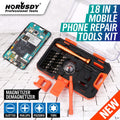 HORUSDY 18 in 1 Mobile Phone Repair Kit V465-94181 with Magnetic Screwdriver & Pry Tools
