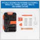 HORUSDY 18 in 1 Mobile Phone Repair Kit V465-94181 with Magnetic Screwdriver & Pry Tools – view 3