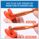 HORUSDY 18 in 1 Mobile Phone Repair Kit V465-94181 with Magnetic Screwdriver & Pry Tools – view 4