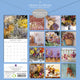 Dried Flowers - 2025 Square Wall Calendar Floral 16 Months Premium Planner Gift – view 2