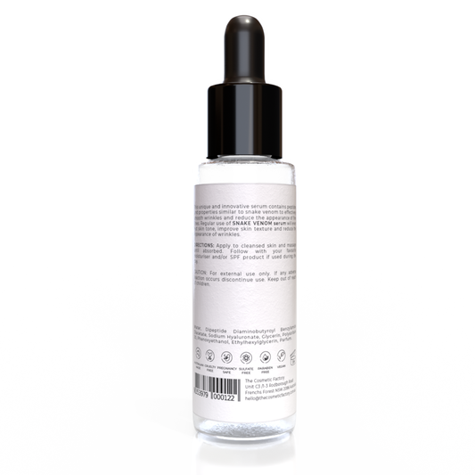 Snake Venom Serum – 30 ml | Anti-Wrinkle Peptide Formula with Snake Venom-Inspired Peptides