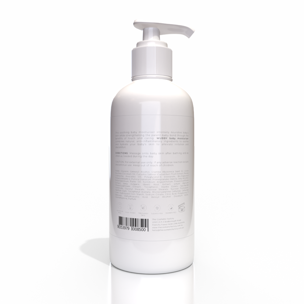 WUBBY BABY MOISTURISER -  300ML