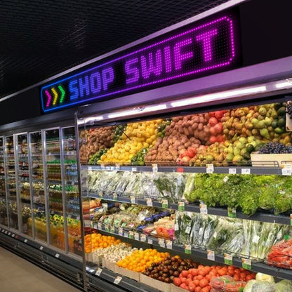 Programmable LED Matrix Panel Flexible Screen IP65 with APP Control 192*1330mm