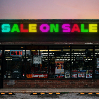 Programmable LED Matrix Panel Flexible Screen IP65 with APP Control 192*1762mm