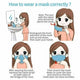 50x Disposable Surgical Face Mask Dust Mouth Guard 3 Ply Air Purifying – view 6