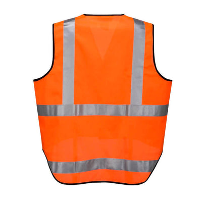 HUSKI Hi Vis Vest XL - 3M Tape, Day/Night Compliant, Cooling Mesh, Polyester