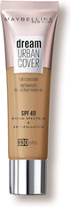 Maybelline Dream Urban Full Cover Liquid Foundation Toffee (330) 4.5g 30ml SPF 40 – view 2