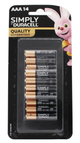 Duracell AAA Simply Batteries 1.5 Volts Alkaline Battery- 1 Pack of 14 – view 2