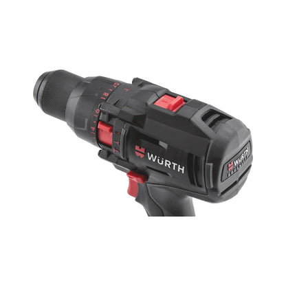 Wurth Cordless Impact Drill Driver ABS 18 Power Combi 140Nm 18V 5Ah Brushless LED 2 Batteries