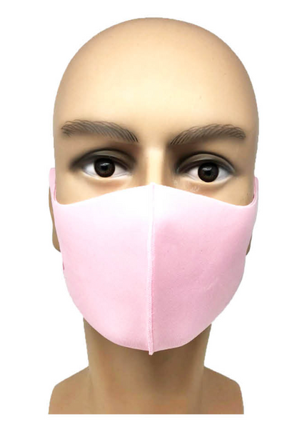Reusable Breathable Cotton Face Mask - Anti Dust Haze, Pink, Polyester, One Size, V563-59097-02-PINK