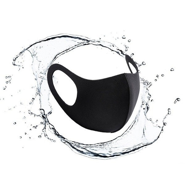 Reusable Breathable Cotton Face Mask Anti Dust Haze Protective, Light Blue, One Size