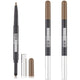 3x Maybelline New York Natural Eye Brow Duo 2 in 1 Pencil & Powder - Deep Brown – view 2