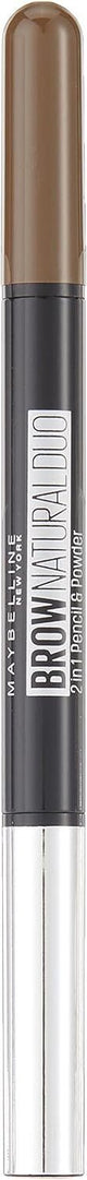 3x Maybelline New York Natural Eye Brow Duo 2 in 1 Pencil & Powder - Deep Brown – view 4