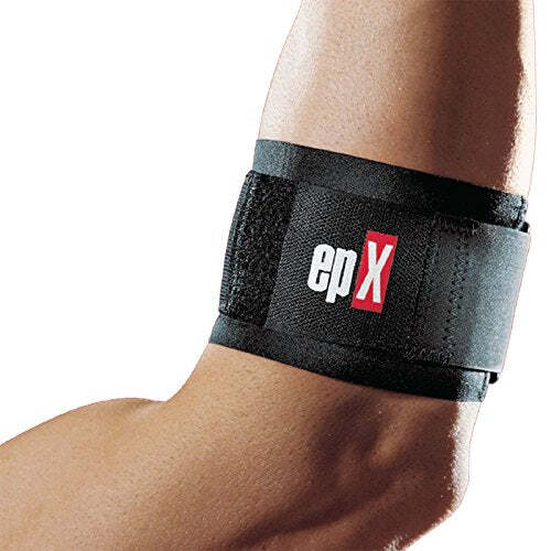 epX Tennis Elbow Support Brace - Adjustable Black – view 2