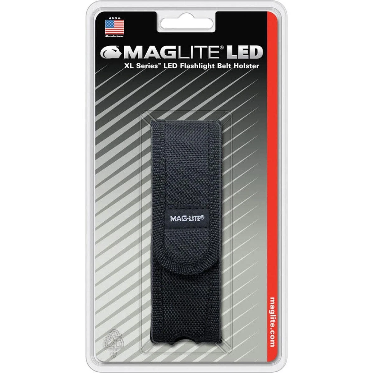 Maglite LED XL Series Flashlight Belt Holster Waist Holder in Black