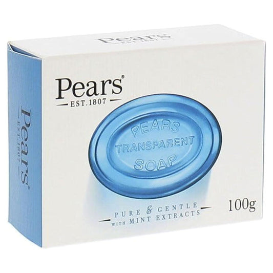 Pears Transparent Soap Bar Pure and Gentle with Mint Extracts 100g – view 2